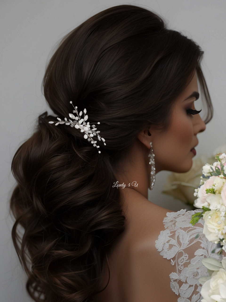 Agrafa mieasa, ACCESORII LOVELY 4 U, Accesorii coc mireasa, Diadema mireasa, Coafuri mireasa, Accesorii mici mireasa, Bijuterii mireasa, Bijuterii par, Bijuterii nunta, Tiara mireasa, Diadema, Agrafe [6]