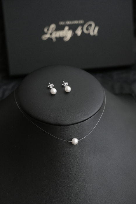 accesorii nunta, bijuterii din perle, bijuterii handmade mireasa, bijuterii mireasa, bobite mireasa, cercei argint mireasa, perlute mireasa, set mireasa, set nunta, seturi handmade mireasa [8]