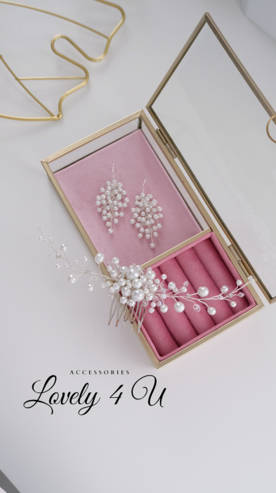 SOFI -ACCESORIU MIREASA CU PERLE ALBE [8]