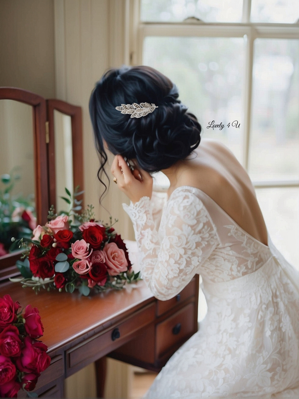 set agrafe coc mireasa, set agrafe pentru mirese, set accesorii nunta, pin coc cu frunze, piepteni si pini mireasa, accesoriu lateral cu funze, decoratiuni par mireasa, accesoriu mireasa, accesoriu par cu cristale, argintiu, frunze, bucuresti, cluj, diadema mireasa,diadema  frunze, iasi, pieptene mireasa, tiara, Timisoara [3]