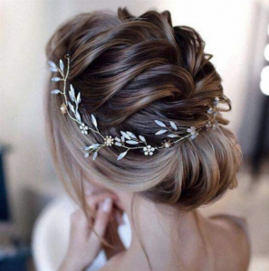 PIEPTAN MIREASA, DIADEMA MIREASA, ACCESORIU PAR MIREASA, ACCESORII DE PAR MIRESE, ACCESORII NUNTA, ACCESORII CU PERLE, DIADEMA CU PERLE, PIEPTAN VOAL MIREASA, BIJUTERII PAR MIREASA, CORONITA, TIARA [5]