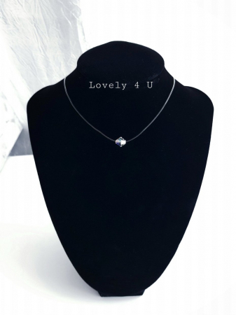 COLIER SWAROVSKI, BIJUTERII SWAROVSKI, ACCESORII SWAROVSKI, ACCESORII MIREASA, COLIER MIREASA, COLIER FIR NYLON, COLIER TRANSPARENT, COLIER PIETRE SWAROVSKI, ACCESORII LOVELY 4 U , ACCESORII NUNTA, [2]