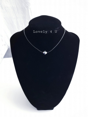 COLIERE - COLIER SWAROVSKI, BIJUTERII SWAROVSKI, ACCESORII SWAROVSKI, ACCESORII MIREASA, COLIER MIREASA, COLIER FIR NYLON, COLIER TRANSPARENT, COLIER PIETRE SWAROVSKI, ACCESORII LOVELY 4 U , ACCESORII NUNTA,