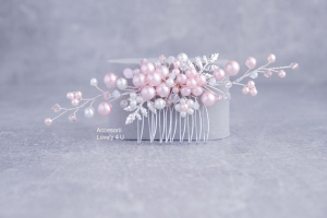 DALIANA *Pieptan perle roz - Colecția premium [1]