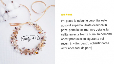 Accesoriu elegant auriu Jamille [5]