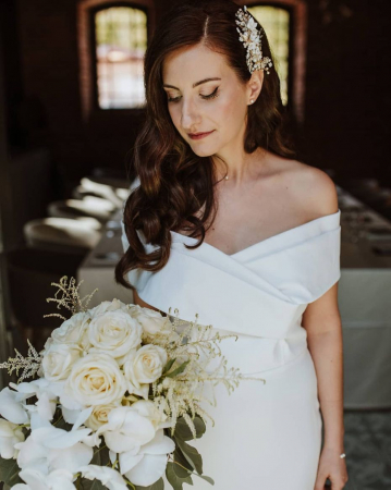 ACCESORIU BOEM MIREASA, ACCESORII LOVELY 4 U, BIJUTERII MIREASA,accesoriu coc mireasa, accesoriu păr mireasă,accesoriu par romantic, pieptene flori mireasa, DIADEMA MIREASA, pieptene auriu mireasa [2]