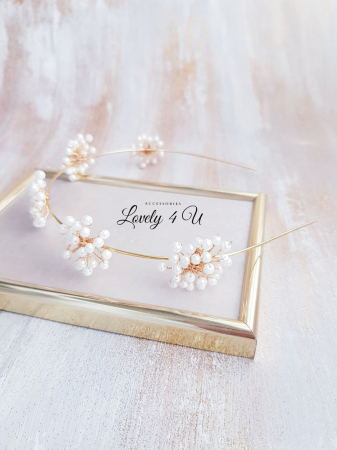 DIADEMA PAPADIE, ACCESORII PAR PAPADIE, BIJUTERII PAPADIE, AGRAFA DE PAR MIREASA, TIARA MIREASA, ACCESORII MINUMALISTE, CORONITA MIREASA, ACCESORII LOVELY 4 U, BIJUTERII NUNTA, CORDELUTA MIREASA,TIARA [9]