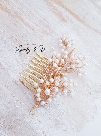 ACCESORII LOVELY 4 U, AGRAFE PAR MIREASA, AGRAFE CU FLORI MIREASA, PIN COC MIREASA, AGRAFE MIREASA, ACCESORII CU FLORI MIREASĂ, SET AGRAFE MIREASA, ACCESORII DE PĂR MIREASĂ, BIJUTERII MIREASA,   accesorii de lux mireasa, [3]