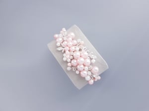 Brățara DALIANA - cu perle roz [1]