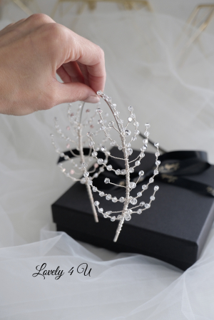 coronita swarovski, Coronita dubla mireasa,  coronita swarovski mireasa , , bentita mireasa cu pietricele, bentita mireasa cu cristale, accesorii de par mirese, diademe, accesorii de lux mireasa, accesorii lovely 4 u, accesorii  finute mireasa, accesorii mireasa, coronita si coafuri mireasa, [13]
