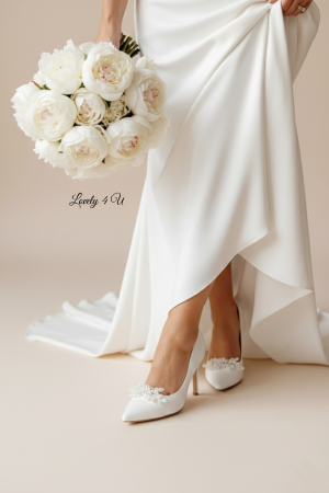 CLIPSURI - ACCESORII PENTRU PANTOFI - Clipsuri pantofi NURRIA handmade cu cristale – accesorii pantofi mireasă LOVELY 4 U