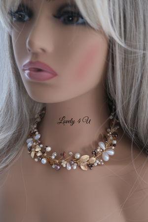 Accesoriu elegant auriu Jamille [7]