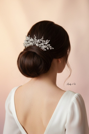 Accesoriu elegant - Dory - Diadema eleganta cu pietre , accesoriu handmade