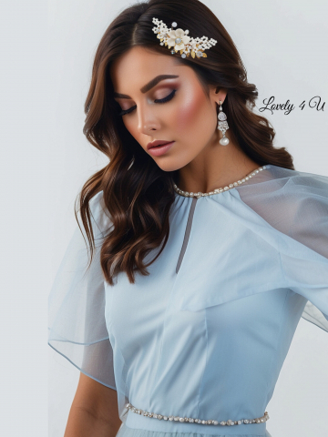 Accesorii Lovely 4 U, accesorii de par pentru mirese, bijuterii mireasa, Accesorii cu perle, ACCESORII MIREASA CU PERLE, ACCESORII MIREASA, DIADEMA MIREASA, TIARĂ MIREASĂ, CORONIȚĂ MIREASĂ, TIARA, ACCESORII MIREASA CU FRUNZE, BIJUTERII CU FRUNZE AURII, FRUNZE AURII, PERLE, FLORI, ACCESORII CU FLORI NUNTA,, BIJUTERII CU FLORI [3]