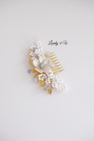 Accesorii Lovely 4 U, accesorii de par pentru mirese, bijuterii mireasa, Accesorii cu perle, ACCESORII MIREASA CU PERLE, ACCESORII MIREASA, DIADEMA MIREASA, TIARĂ MIREASĂ, CORONIȚĂ MIREASĂ, TIARA, ACCESORII MIREASA CU FRUNZE, BIJUTERII CU FRUNZE AURII, FRUNZE AURII, PERLE, FLORI, ACCESORII CU FLORI NUNTA,, BIJUTERII CU FLORI [8]