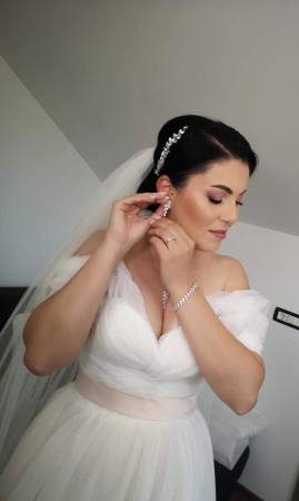 set bijuterii mireasa, accesorii mireasa, set accesorii nunta, CERCEI RODIU,SET BIJUTERII MIREASA, ACCESORII LOVELY 4 U, BIJUTERII ZIRCONIU, PANDANT ZIRCONIU, LANTISOR MIREASA, CERCEI LUNGI MIREASA, SET MIREASA, ACCESORII DE NUNTA, ZIRCONIA AAA, BIJUTERII ARGINTI [4]