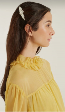 AGRAFA PAR MIREASA CU PERLE, ACCESORIU MIC MIREASA, ACCESORII MINIMALISTE PENTRU MIRESE,PIEPTAN MIREASA, DIADEMA MIREASA, ACCESORIU PAR MIREASA, ACCESORII DE PAR MIRESE, ACCESORII NUNTA, ACCESORII CU PERLE, DIADEMA CU PERLE, PIEPTAN VOAL MIREASA, BIJUTERII PAR MIREASA, CORONITA, TIARA [6]