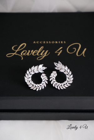 Cercei mireasa, Bijuterii mireasa, CERCEI LOVELY 4 U, CERCEI ELEGANTI,CERCEI PREMIUM, CERCEI zirconiu, CERCEI DE LUX, CERCEI NUNTA, NUNTA 2024, ACCESORII NUNTA, ACCESORII LOVELY 4U, BIJUTERI ,  set mireasa, set nunta, seturi handmade mireasa, Cercei mireasa, Bijuterii mireasa, cercei lungi mireasa, cercei argintii mireasa, set diadema si cercei mireasa, cercei nasa [10]