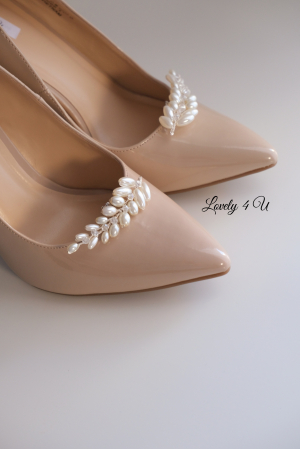 Accesorii pantofi mireasa, clipsuri pantofi mireasa, accesorii detasabile pantofi mireasa, bijuterii mireasa, accesorii LOVELY 4 U, bijuterii 2023. accesorii cu perle mireasa, accesorii nunta, mireasa 2023 [1]