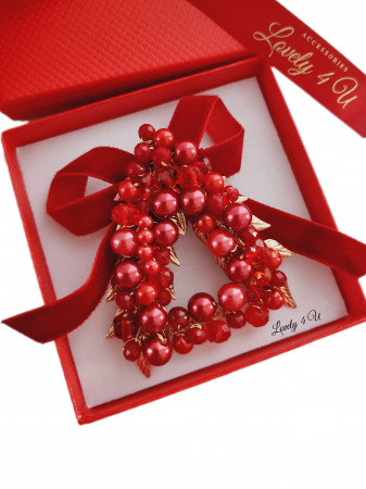 BROSA BRAD, TINUTE elegante  CRACIUN, BRAD CRACIUN 2021, BRAD 2023, ACCESORII CRACIUN, CADOU SPECIAL, ACCESORII REALIZATE IN ROMANIA, BRAND ROMANESC, cadou de lux, CRACIUN 2023, BROSE ELEGANTE, BROSE [1]