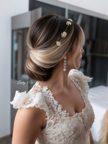 DIADEMA PAPADIE, ACCESORII PAR PAPADIE, BIJUTERII PAPADIE, AGRAFA DE PAR MIREASA, TIARA MIREASA, ACCESORII MINUMALISTE, CORONITA MIREASA, ACCESORII LOVELY 4 U, BIJUTERII NUNTA, CORDELUTA MIREASA,TIARA [2]