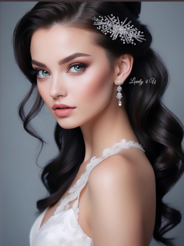 ACCESORII DE PAR MIRESE, DIADEMA CU PERLE, PIEPTAN VOAL MIREASA, BIJUTERII PAR , CORONITA, TIARA, DIADEME [6]