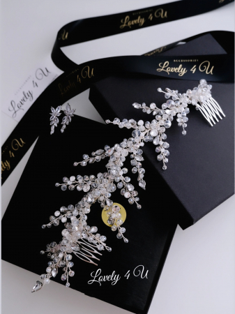 Diadema mireasa, Accesoriu elegant, PIEPTAN MIREASA, DIADEMA MIREASA, ACCESORIU PAR MIREASA, ACCESORII DE PAR MIRESE, ACCESORII NUNTA, ACCESORII CU CRISTALE, DIADEMA CU PIETRE, PIEPTAN VOAL MIREASA, BIJUTERII PAR MIREASA, CORONITA, TIARA, accesoriu par mireasa, bucuresti, cluj, cristale swarovski, diadema mireasa, diadema swarovski, iasi, mireasa, nunta, nunta 2020, pieptene mireasa, pini mireasa, Timisoara [4]