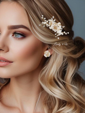CERCEI 2023, CERCEI DE LUX, CERCEI mireasa 2023, BIJUTERII MIREASA, CERCEI CU FLORI, CERCEI SWAROVSKI, CERCEI ARGINT, CERCEI MICI MIREASA, CERCEI FLOARE, ACCESORII FLORI CIRES, SET MIREASA, LOVELY 4 U [2]