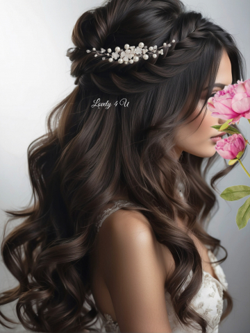 Agrafa mireasa, accesorii mirese, Accesorii LOVELY 4 U, Pieptam mireasa, Diadema mireasa, Bijuterii mireasa, Clama , Accesorii de par mireasa, Agrafe coc mireasa, [6]