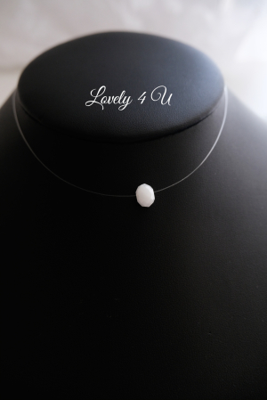 COLIER INVIZIBIL, BIJUTERII SWAROVSKI, ACCESORII, ACCESORII MIREASA, COLIER MIREASA, COLIER FIR NYLON, COLIER TRANSPARENT, COLIER PIETRE , ACCESORII LOVELY 4 U , ACCESORII NUNTA, [11]