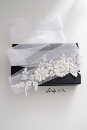 Accesorii Lovely 4 u, Accesorii talie mireasa, Cordon mireasa, Esarfa pentru dezgatit, Accesorii mireasa dezgatit, Esarfe mireasa, Esarfa dezgatitul miresei, Bentita mireasa, Coronita mireasa,  Tiara, esarfa mireasa, esarfa dezgatitul miresei, esarfa mireasa cu perle, accesoriu dezgatitul miresei, esarfa handmade mireasa, cordon mireasa cu perle, brau mireasa handmade, esarfa mireasa ivory, esarfa mireasa organza, bentiță mireasa cu perle, accesoriu par mireasa, accesoriu mireasa traditional, esarfa mireasa Lovely 4 U, esarfa mireasa eleganta, esarfa mireasa Romania, esarfa mireasa Timișoara, esarfa mireasa unicat, esarfa mireasa premium, [6]