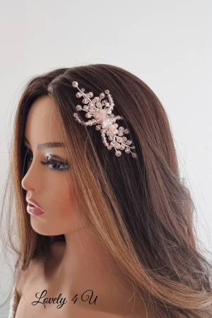 PIEPTAN MIREASA, DIADEMA MIREASA, ACCESORIU PAR MIREASA, ACCESORII DE PAR MIRESE, ACCESORII NUNTA, ACCESORII CU PERLE, DIADEMA CU PERLE, PIEPTAN VOAL MIREASA, BIJUTERII PAR MIREASA, CORONITA, TIARA [9]