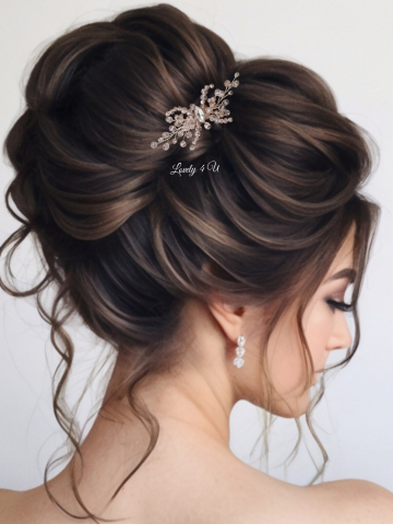 CASUAL / ACCESORII   handmade / CADOURI - PIEPTAN MIREASA, DIADEMA MIREASA, ACCESORIU PAR MIREASA, ACCESORII DE PAR MIRESE, ACCESORII NUNTA, ACCESORII CU PERLE, DIADEMA CU PERLE, PIEPTAN VOAL MIREASA, BIJUTERII PAR MIREASA, CORONITA, TIARA
