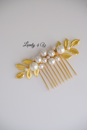 PIEPTAN MIREASA, DIADEMA MIREASA, ACCESORIU PAR MIREASA, ACCESORII DE PAR MIRESE, ACCESORII NUNTA, ACCESORII CU PERLE, DIADEMA CU PERLE, PIEPTAN VOAL MIREASA, BIJUTERII PAR MIREASA, CORONITA, TIARA [8]