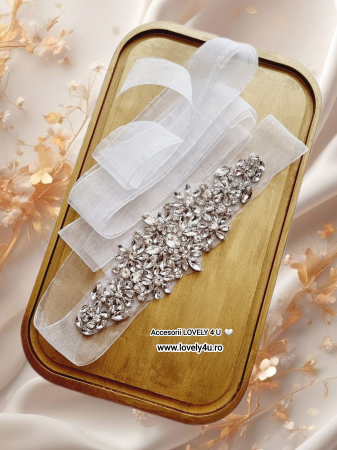 ACCESORII LOVELY 4 U, BIJUTERII DEZGATIT MIREASA , BENTITA DEZGATIT  MIREASA, ESARFA PETRU TRADITIA DEZGATIT MIREASA [4]