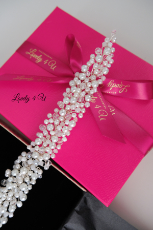 CCESORIU SCURT MIREASA, BENTITA MIREASA< CORONITA CU PERLE, BENTITA , DIADEMA MIREASA, AGRAFA MIREASA, TIARA, ACCESORII DE PAR MIREASA, ACCESORII LOVELY4 U, COLIER CU PERLE ALBE, BIJUTERII MIREASA, [13]