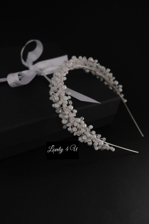 CORONITA MIREASA CU PERLE, ACCESORII DE PAR PENTRU MIRESE, CORONITA SI CERCEI MIREASA, SET DIADEMA SI CERCEI MIREASA , ACCESORII LOVELY 4 U, DIADEMA MIREASA cu perle, DIADEMA cu perle, BIJUTERII MIREASA cu perle, coronita cu pietricele, coronita mireasa cu perle, CORONITA MIREASA, ACCESORII VOAL MIREASA, Tiara CU perle MIREASĂ, TIARA MIREASA [15]