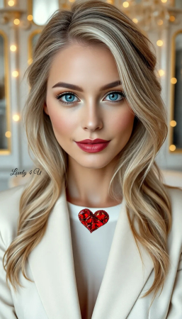 Broșă handmade Inimă Roșie – Bijuterie unicat Lovely 4 U cu cristale și pietre, realizată manual în România [4]