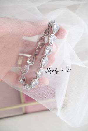 BIJUTERII MIREASA, ACCESORI MIREASA, ACCESORII NUNTA, BIJUTERI NUNTA, SET MIREASA , ZIRCONIU [7]