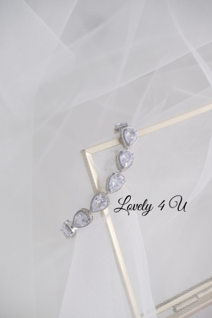 BIJUTERII MIREASA, ACCESORI MIREASA, ACCESORII NUNTA, BIJUTERI NUNTA, SET MIREASA , ZIRCONIU [11]