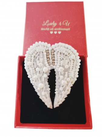 BROSA INGERAS, BROSE ARIPIOARE DE INGERAS, ACCESORII ARIPIOARE DE INGERAS, BIJUTERII, BROSE, ACCESORII, ACCESORII LOVELY 4 U, CADOU SPECIAL, CRACIUN, BIJUTERII CRACIUN, BIJUTERII ROMANIA, BROSA, ARIPI [6]
