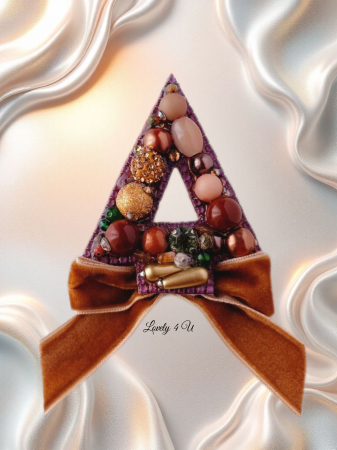 Broșă brad  de crăciun mov-maro, brosa bradut handmade cu pietre cameol, jad verde, unakit, perle, cristale, idei cadou unicat, mesaj pe verso : Believe in yourself, You are beautiful [4]