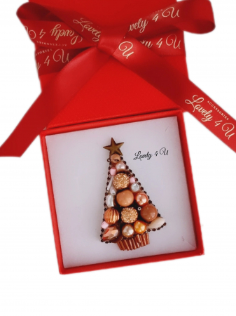 IDEI CADOURI DE CRACIUN - SET ACCESORII , BIJUTERII, BROSE PENTRU CRACIUN - BROSA BRAD , ACCESORII LOVELY 4 U, BIJUTERII LOVELY 4 U, BIJUTERII ACCESORII POM DE CRĂCIUN, BROSE ELEGANTE, CADOU CRACIUN, BIJUTERII CRACIUN, BIJUTERII, BROSE, CADOU DE LUX, ACCESORII DE LUX, IDEI CADOU