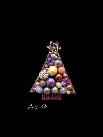 BROSA BRAD , ACCESORII LOVELY 4 U, BIJUTERII LOVELY 4 U, BIJUTERII ACCESORII POM DE CRĂCIUN, BROSE ELEGANTE, CADOU CRACIUN, BIJUTERII CRACIUN, BIJUTERII, BROSE, CADOU DE LUX, ACCESORII DE LUX, IDEI CADOU [1]