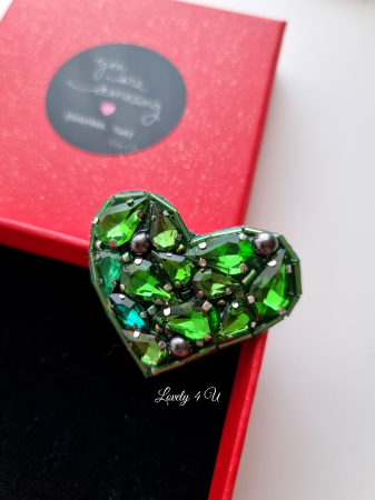 BROSA INIMIOARA,  ACCESORII INIMIOARA, Brosa inima, bijuterii inimioara, Accesorii LOVELY 4 U, CADOU MARTIE, CADOU SPECIAL, CADOU PENTRU EA, ACCESORII 2024, BIJUTERII DE LUX, CADOU SPECIAL, CADOU MAMA, [3]