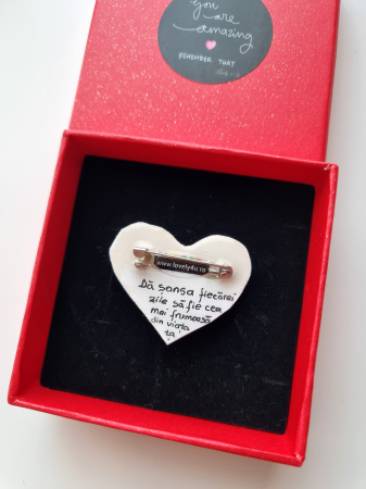 BROSA INIMIOARA,  ACCESORII INIMIOARA, Brosa inima, bijuterii inimioara, Accesorii LOVELY 4 U, CADOU MARTIE, CADOU SPECIAL, CADOU PENTRU EA, ACCESORII 2024, BIJUTERII DE LUX, CADOU SPECIAL, CADOU MAMA, [4]