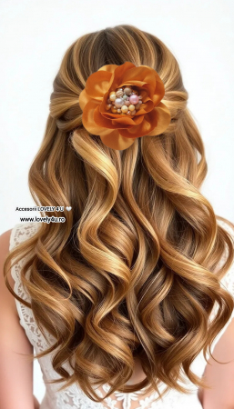 Accesorii LOVELY 4 U, Brosa floare galben textila, Brosa crem floare handmade, Brosa floare neagra, Floare textila mare, ,accesorii camasa, accesorii dama, accesorii elegante, accesorii fashion, accesorii perle, accesoriu de pus la gat, accesoriu elegant, accesoriu fashion. [9]