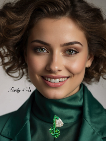 BROSE - CADOURI - BIJUTERII - bijuterii ghiocel, bijuterii 2023, accesorii Lovely 4 U,brosa ghiocel, broșă ghiocel, brose ghiocel, broșe