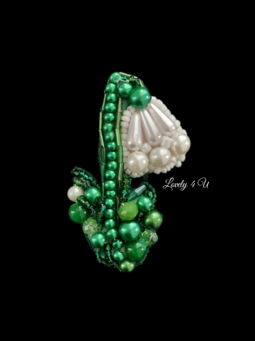 bijuterii ghiocel, bijuterii 2023, accesorii Lovely 4 U,brosa ghiocel, broșă ghiocel, brose ghiocel, broșe [1]