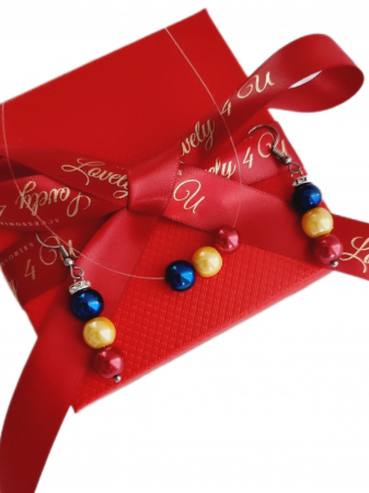 Broșă inimă tricoloră - Idei cadou 1 Decembrie, accesoriu tricolor, insigna steagul romaniei, bijuterii steagul romaniei, set accesorii tricolore steagul romaniei, cercei ,  Set broșă și colier - bijuterii tricolor steagul romaniei, ziua nationala a romaniei, 1 decembrie, cadou 1 decembrie, cadou pentru doamne 1 decembrie, idei cadouri ziua nationala a romananiei, accesorii lovely 4 u, 1 decembrie accesorii [1]